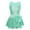 Mint Green, variant on iEFiEL Kids Girls Sequins Ballet Dance Dress Bowknot Waist Jazz Costume A Pink 6