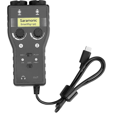 UPC: 6971008026672 | Saramonic 2-Channel Audio Interface w/XLR 1/4 & 1/8 for USB-C Smartphones & Tablets (SMARTRIG+UC)