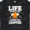thumbnail image 4 of Inktastic Life is Better Around the Campfire Boys or Girls Toddler T-Shirt, 4 of 5