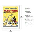 thumbnail image 2 of Magician Mickey - Starring Mickey Mouse & Donald Duck - Vintage Film Movie Poster c.1937 - Bamboo Fine Art 290gsm Paper (Unframed) 12x16in, 2 of 4