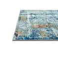 thumbnail image 6 of HR Abstract Area Rug - Non-Slip Rubber Backing, Polyester, Flat Turquoise, Red,Multi-Color - Add Modern Elegance to Your Space with a Stunning Printed Design, 6 of 6