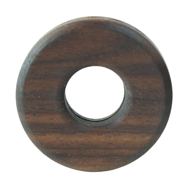 DOLITY Creative Solid Wood Donuts Wooden Sealing Bag Clips Cute Snack Clips Tea Sealing Walnut S