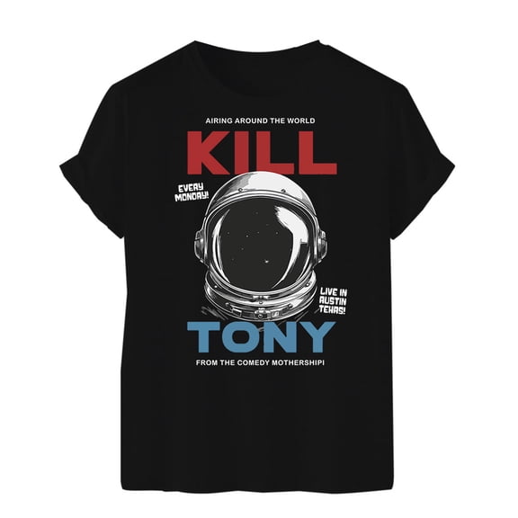 Kill Tony Comedy Merch Airing Around The World T-Shirt Streetwear T-Shirt Shirt Men Women Short Sleeve