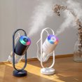 thumbnail image 3 of Mini humidificador de luz nocturna, humidificador inalámbrico Humidificador de mini grados de 360 grados Humidificador de luz nocturna portátil elaborado por expertos, 3 of 5