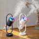 thumbnail image 3 of JUSPOCKET Humidificador inalámbrico 360 grados giratorio niebla fina bajo ruido carga USB con luz de proyector para el hogar coche oficina blanco, 3 of 5