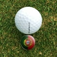 thumbnail image 3 of Portugal Flag Soccer Ball Futbol Football Golf Hat Clip With Magnetic Ball Marker, 3 of 6