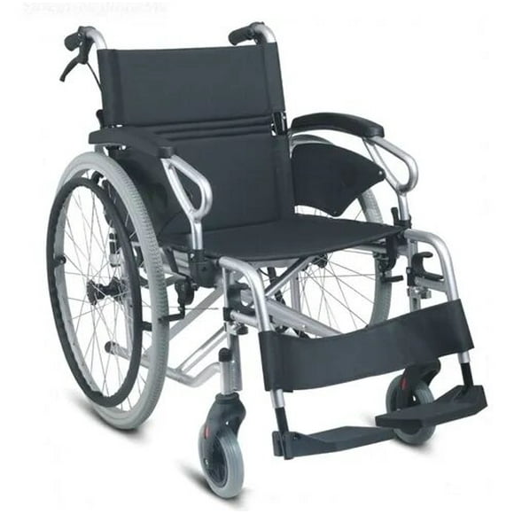 Silla De Ruedas De Aluminio Plegable Compacta y Ultraligera Premium HILPHY MEDICAL ALUMINIO