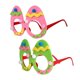 thumbnail image 1 of 2x novedad huevos de Pascua gafas accesorios para fotografía regalos para para favores de de Pascua Gloria Anteojos de Pascua, 1 of 9