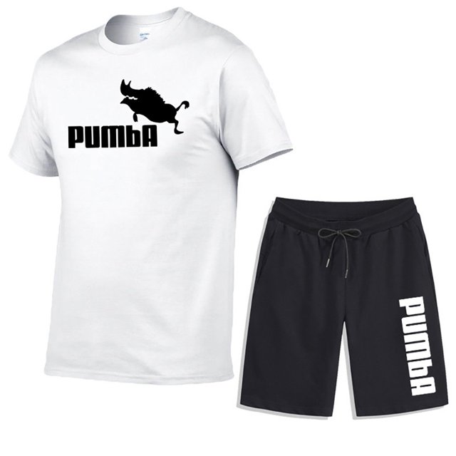 Chándales de verano para hombre, camisetas de algodón, pantalones cortos deportivos, camisetas informales de manga corta para correr, conjunto de ropa deportiva para gimnasio