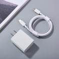 thumbnail image 1 of Carga Rápida Tu Google Pixel : Cargador PD De 30W Y Cable Tipo C Para 7/6/5 Pro 6A 5A 4A 4 3 , Con Adaptador De Viaje Rápido EU/US, 1 of 4