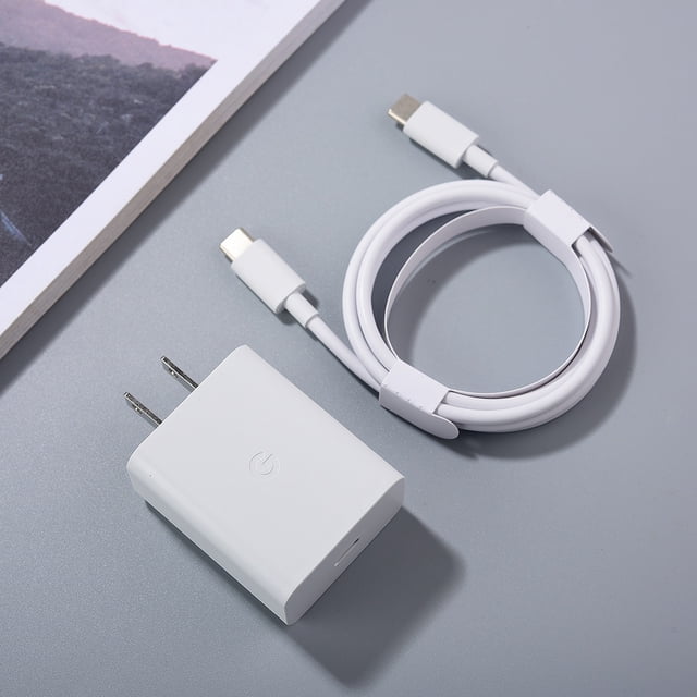 Carga Rápida Tu Google Pixel : Cargador PD De 30W Y Cable Tipo C Para 7/6/5 Pro 6A 5A 4A 4 3 , Con Adaptador De Viaje Rápido EU/US