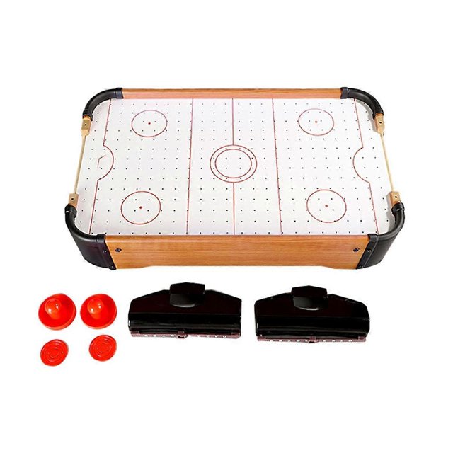 Ice Hockey Table Wooden Tabletop Toy with Children Competition Funny Mini Playset Ice Hockey Game for Kids & Adults