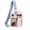 Blue, variant on Clear Bag for Stadium Events, Clear Cross body Bag with Adjustable Strap, Small Concert Purse for Game Day Sports Festivals,Pink