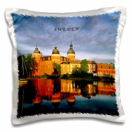 Gripsholm Castle - 3dRose Picture Of Gripsholm Castle In Sweden - Pillow Case, 16 by 16-inch