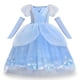 thumbnail image 1 of Vestido de princesa de Disney para niña, disfraz de Cenicienta, Bella, Blancanieves, Aurora, Rapunzel, Isabela, cumpleaños, boda, baile de graduación Fivean unisex, 1 of 2