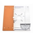 thumbnail image 1 of Aluminium Router Table Insert Plate Electric Wood Milling Flip Board with Miter Gauge Guide Set Table Saw Woodworking Workbench ,Easy to Use, 1 of 7