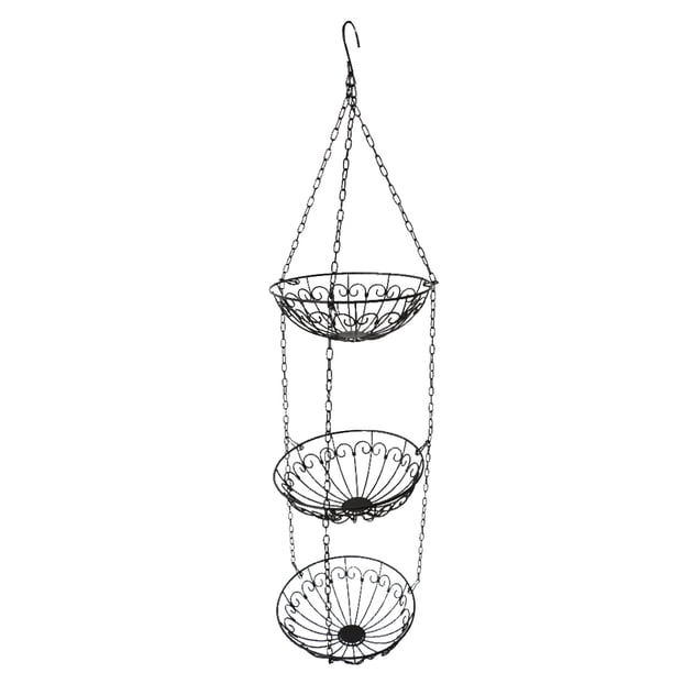 Cesta de Almacenamiento Fruta Accesoiros de Casa Organizador Portátil Ligero Duradero Sunnimix Canasta de almacenamiento de frutas