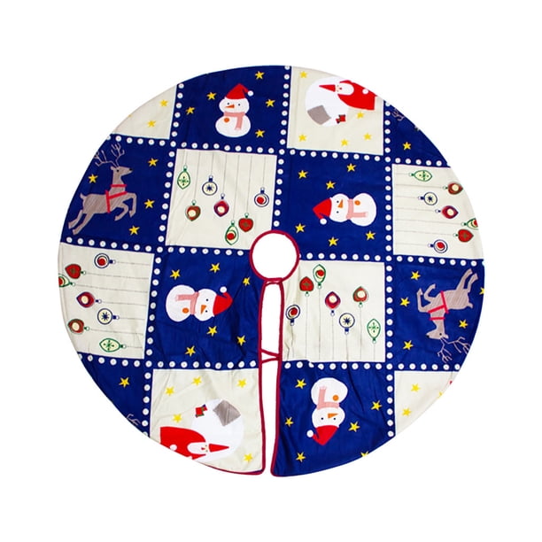 Ornamento de La Falda Del Árbol de Navidad Ganfancp 47 Pulgadas de Diámetro
