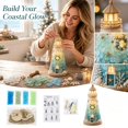 thumbnail image 2 of Beginner-Friendly DIY Lighted Sea Glass-Style Lighthouse Kit,DIY Sea Glass Lighthouse Kit Collection with Pieces & Guide,Adults Craft Kit,Handmade Ocean Beach Decor for Craft Lovers, 2 of 6