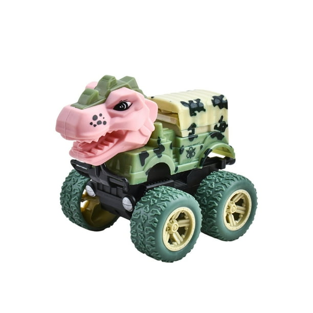 Juguetes Para Niño Juguete educativo para niños, coche de ingeniería de dinosaurios, excavadora de empuje, regalo para niños Juguetes Para Bebe 1 Año