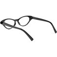 thumbnail image 3 of Gafas de disfraz de ojo de gato con pedrería para mujer y niño, años 50, 6, 3 of 5
