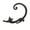 Black, variant on Vintage Fashion 925 Silver Cat Ear clip Earrings for Women Jewelry Gift 1PC-Black