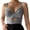 Grey, variant on Fgnfyis Womens Tank Tops Casual Sports Low Cut Elastic Tight Back Lace up Suspender Vest Summer Tops for Women Army Green S