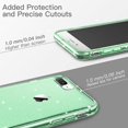 thumbnail image 7 of JETech Glitter Case for iPhone 8 Plus/7 Plus, 5.5-Inch, Bling Sparkle Shockproof Phone Bumper Cover, Cute Sparkly for Women and Girls (Green), 7 of 7