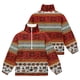 thumbnail image 2 of Sudadera para hombre Sudaderas de otoño Moda informal Franela Navidad Estampado en 3D Cuello alto Manga larga Cremallera Odeerbi ODB-5, 2 of 5