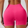 thumbnail image 4 of VV AVEORS Biker Shorts Women With Pockets - High Waisted Stretchy Soft Athletic Yoga Workout Gym Spandex Tummy Control Shorts Hot Pink 2XL, 4 of 9