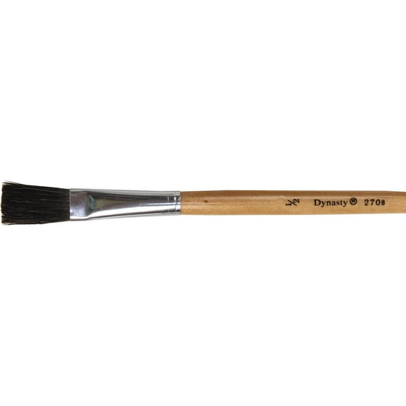 Dynasty #270 Economy Black Easel Brush 1/2"