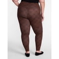 thumbnail image 3 of Terra & Sky Women's Plus High Waist Full Length Leggings, Sizes 0X-5X, 3 of 4