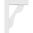 thumbnail image 3 of 3"W X 16"D X 22"H Standard Carmel Architectural Grade Pvc Bracket With Block Ends, 3 of 8