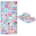 thumbnail image 6 of Coolnut 3 PCS Towel Paisley Flowers Cotton Bath Towel Set (1 Bath Towel, 1 Hand Towel, 1 Washcloth) for Bathroom, Super Soft and Quick Dry Towels, 6 of 6