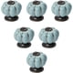 thumbnail image 1 of Herrajes para muebles de bricolaje, juego de 15 tiradores para cajones de 30 mm de diámetro en forma de calabaza de color plateado, aleación de zinc duradera para una renovación sin esfuerzo, 1 of 2