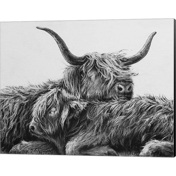 Great Art Now My Highland V by Marie-Elaine Cusson, Canvas Wall Art, 20W x 16H