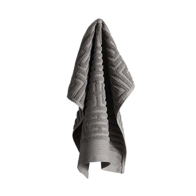 Leodye 1PCS Thickened Plain Color Towel - Soft Absorbent, Household Face Wash Gift Towel -13x13 in