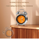 thumbnail image 2 of Reloj despertador retro silencioso de cuarzo sin tictac con retroiluminación para niños, 2 of 3
