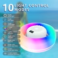 thumbnail image 2 of Floating Pool Bluetooth Speakers with RGB LED,IPX7 Waterproof Stereo Sound Floating Speaker,Bluetooth Shower Speaker With Color Light,Portable Bluetooth Speaker for Outdoor swim camping party, 2 of 8