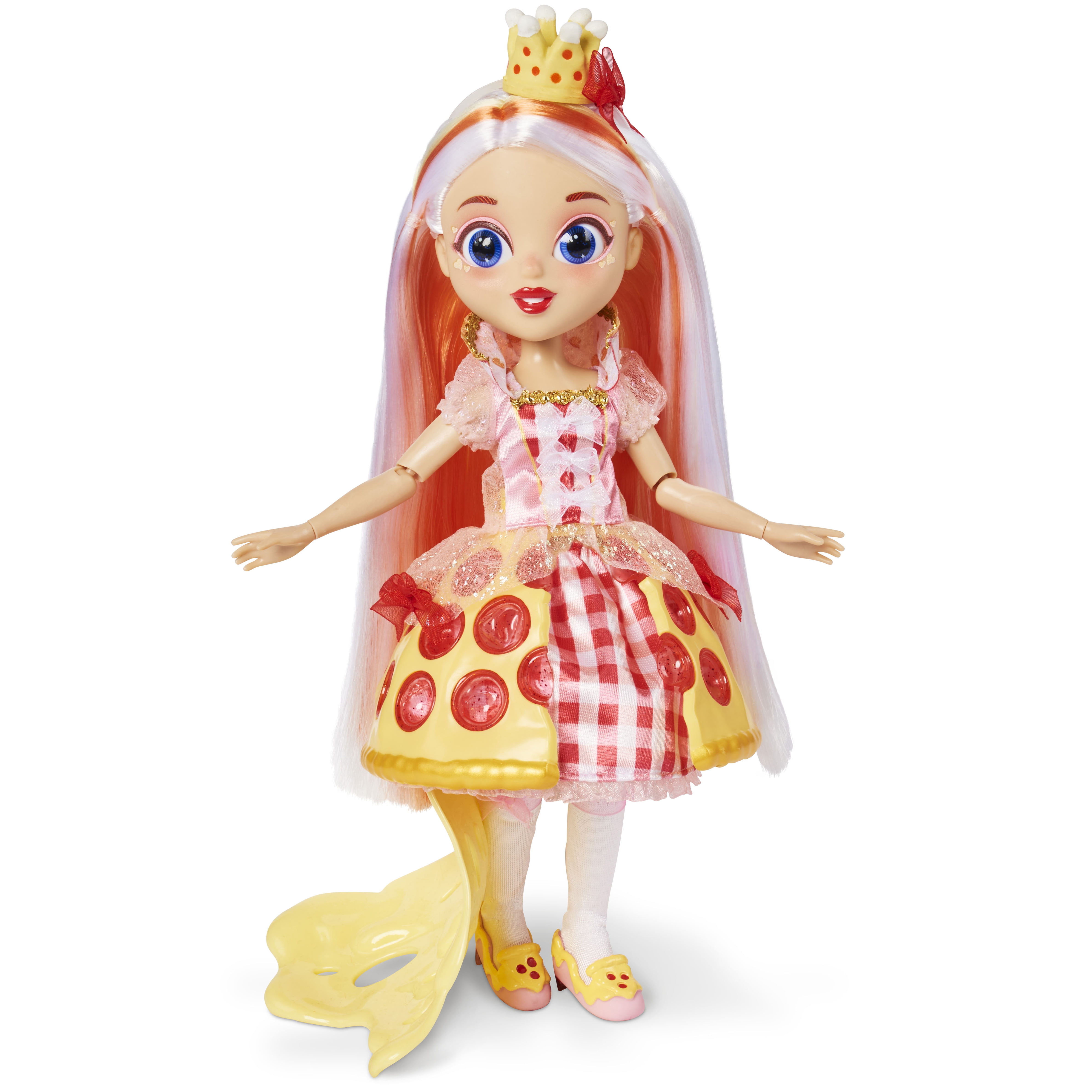 Fidgie Friends Pizza, 10.5inch Fairy Fashion Doll with Fidget Toy Features, Ages 6+