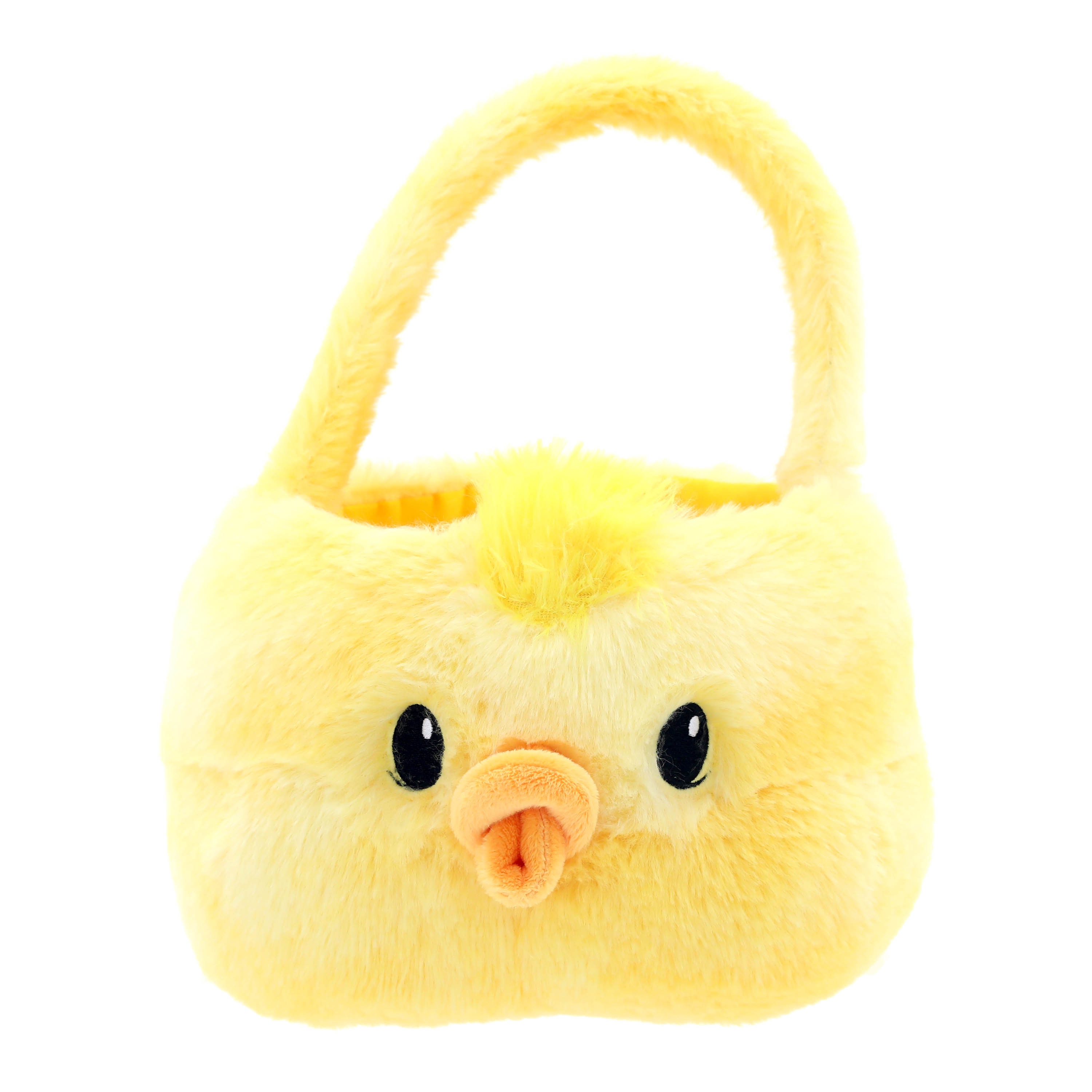 "Way to Celebrate! Easter Plush Chubby Cheek Easter Basket"