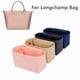 thumbnail image 2 of Bolso de mano interno para Longchamp, bolsa organizadora con inserto de fieltro, 2 of 5