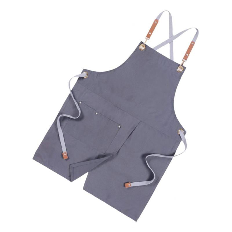Details about   Pro Heavy Duty Waxed Canvas Aprons Barber Butcher Artist Chef Cooking Unisex 