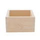 thumbnail image 4 of Estuche de almacenamiento de madera maciza, organizador, porta joyas, suministros para manualidades, Burlywood 1, 4 of 9
