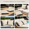 thumbnail image 5 of Nuu Garden Outdoor Patio Throw Pillows 17.3'' x 17.3'' x 6.5'' Set of 2 Throw Pillows with Inners Outside Bench Chair Decorative Cushions for Swing Deep Seat Bed Couch Sofa Indoor Outdoor Pillows, 5 of 9