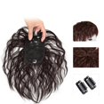 thumbnail image 4 of WIFKLSIIPG Perruque Extensions de Cheveux pour Femmes Cheveux Bouclés Couvrant Cheveux Blancs et Sans Trace, 4 of 5