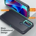 thumbnail image 6 of Allytechgroup Moto G 5G 2023 Case, Heavy Duty Shockproof Hybrid Rugged Protective Lightweight Anti-Scratch Phone Case for Motorola Moto G 5G 2023, Mint, 6 of 8