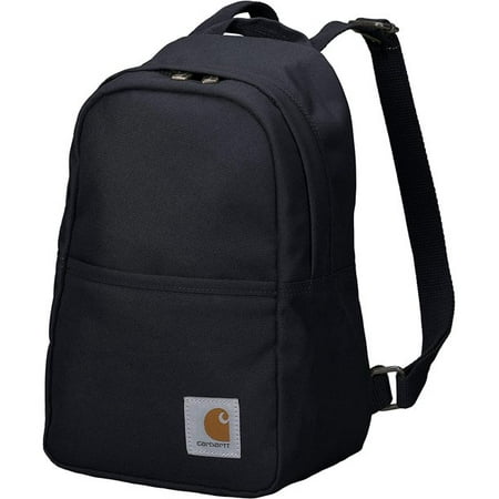 Carhartt Mini Backpack, Everyday Essentials Daypack for Men and Women, Black