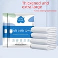thumbnail image 4 of Toalla de baño comprimida desechable, toalla facial extra gruesa, suministros de viaje, toalla comprimida, toalla portátil, toalla de baño plegable, 4 of 4