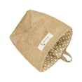 thumbnail image 3 of Billuyoard Bolsa de almacenamiento de yute, cubo plegable para artículos diversos, organizador lavable, colgante de artículo para habitación Almacenamiento y organización del hogar Amarillo, 3 of 6